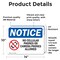 Signmission No Cellular Phones Or Camera Sign With Symbol, 14 in W x Rectangle, Vinyl Decal OS-2PACK-NS-D-1014-L-14435 - alternate 5